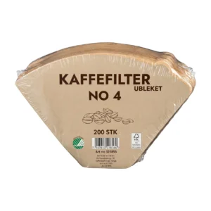 Kaffefilter no.4 ubleket (200)