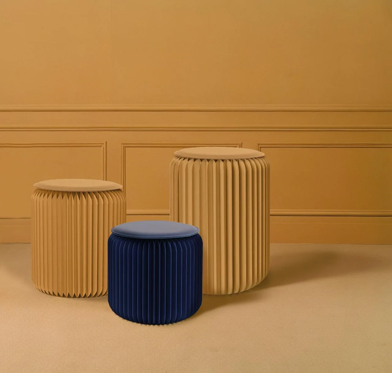 Krakk PAPERFLOW Flexistool brun