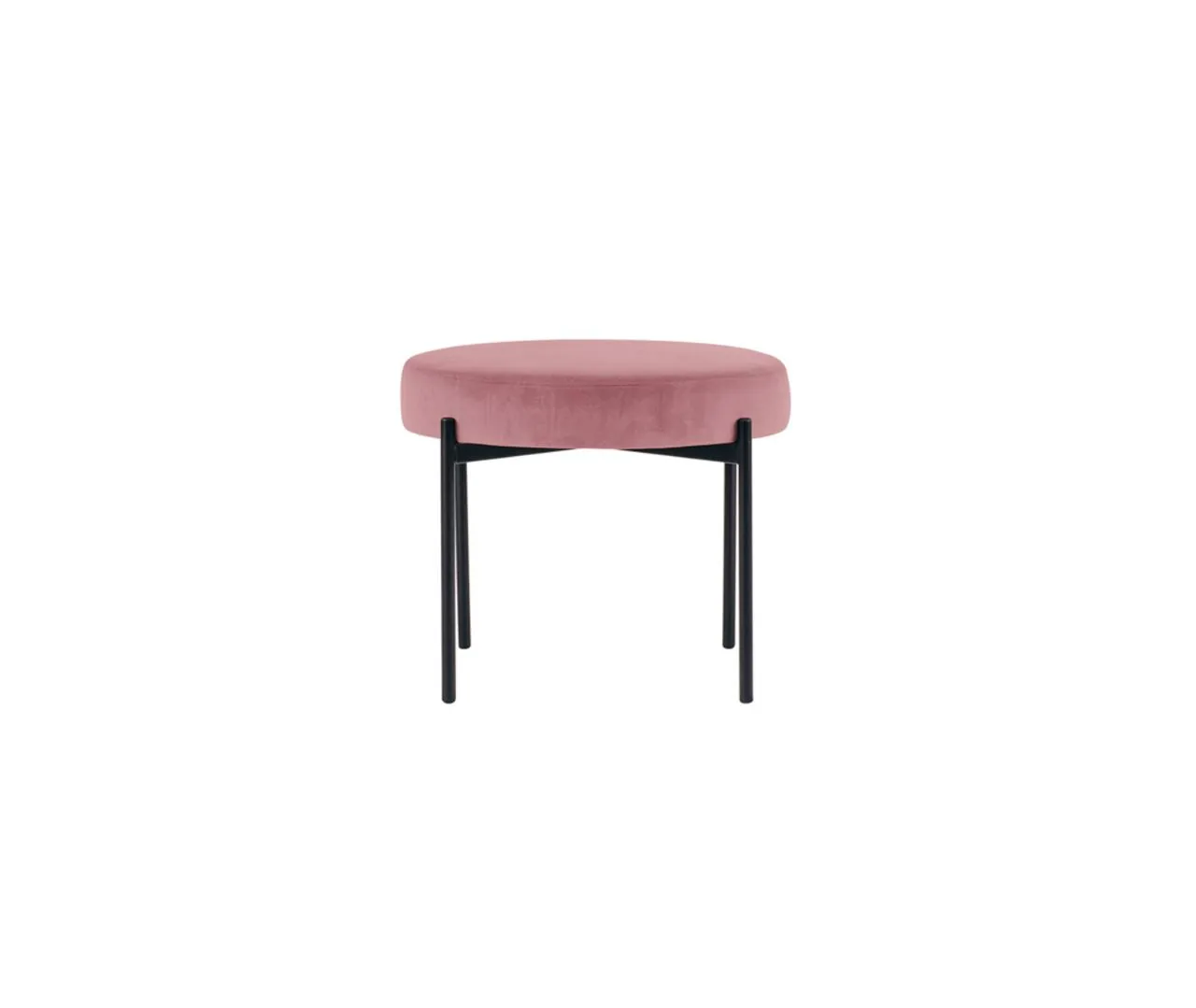 Benk PAPERFLOW Gaia rund rosa