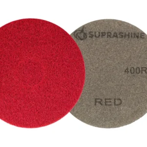 Gulvpad Suprashine 400 Grit 16" rød (2)