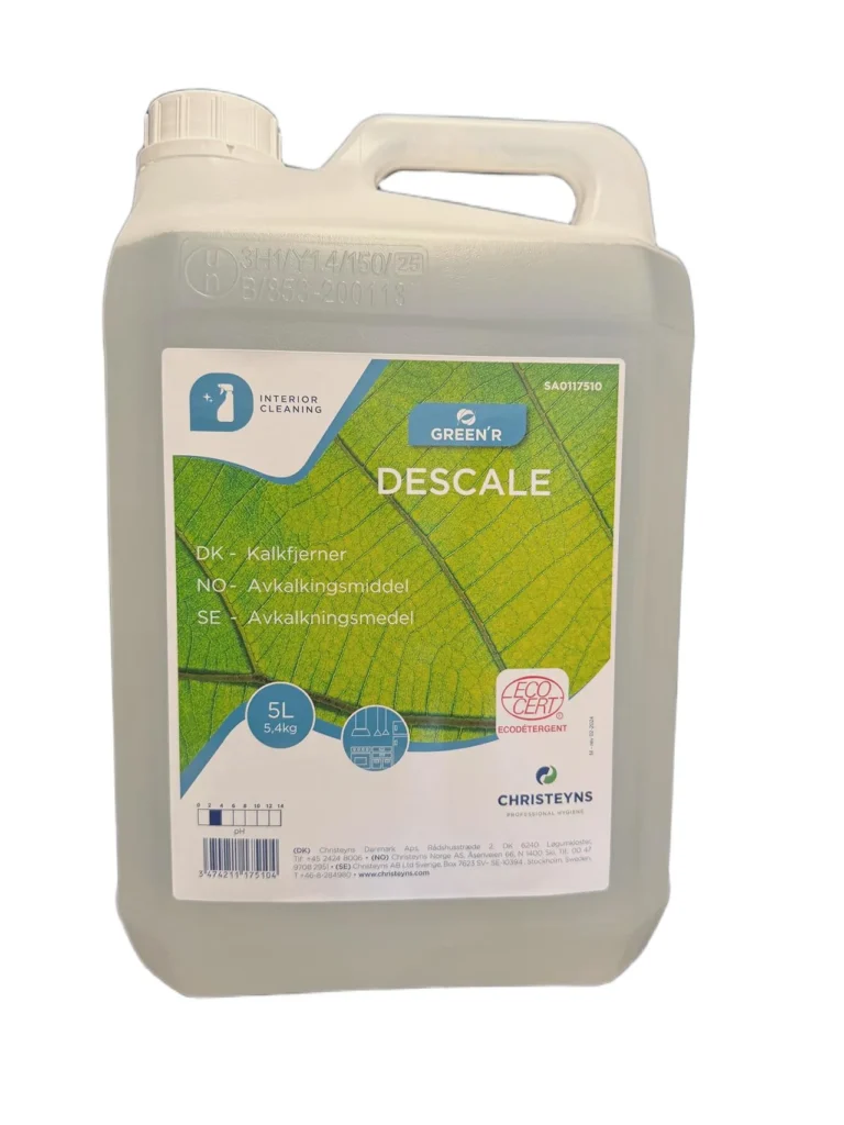 Avkalkningsmiddel GREEN'R Descale 5L