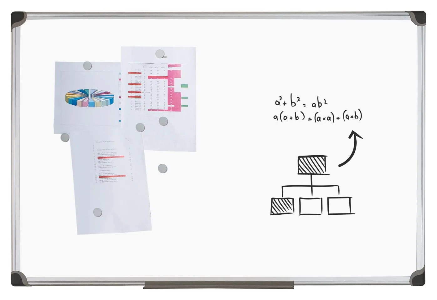 Whiteboard BI-OFFICE Maya W 100x150 emal
