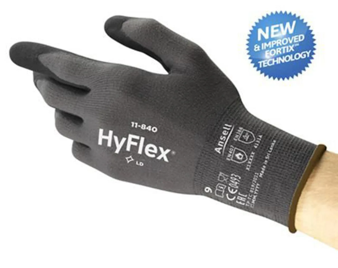 Hanske HYFLEX 11-840 lett arbeid 8