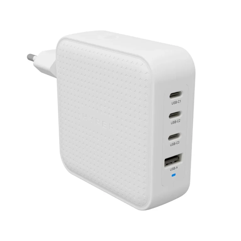 Vegglader HYPER 100W 3xUSB-C+USB-A W