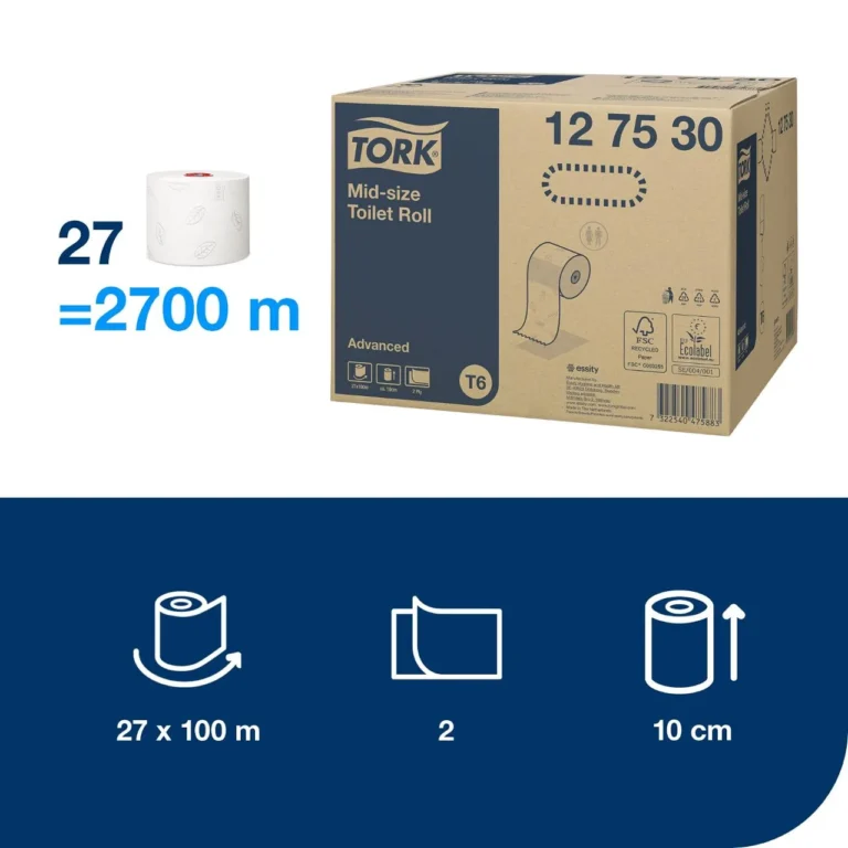 Toalettpapir TORK Advance 2L T6 100m - Bilde 2