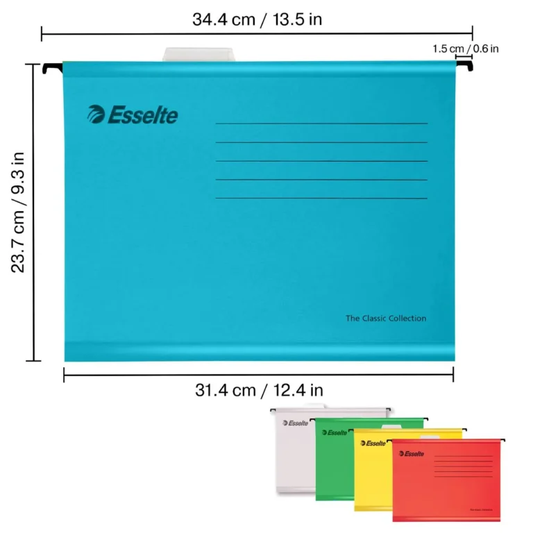 Hengemappe ESSELTE Standard A4 blå - Bilde 5