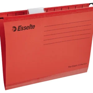 Hengemappe ESSELTE Standard A4 rød