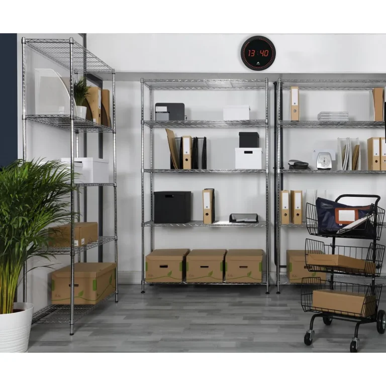 Trådhylle ALBA 5 hyller 200x90x35cm chro - Bilde 3